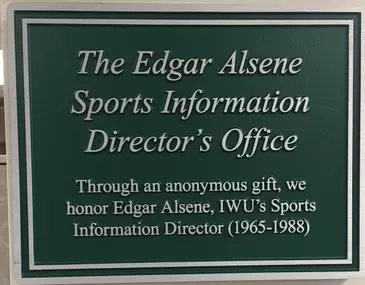 Alsene plaque